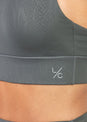 L'COUTURE Untamed Bra Snake Print Urban Grey