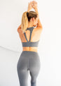 L'COUTURE Untamed Bra Snake Print Urban Grey