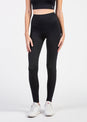 L'COUTURE Untamed Legging Crocodile Print Black