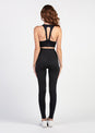 L'COUTURE Untamed Legging Crocodile Print Black