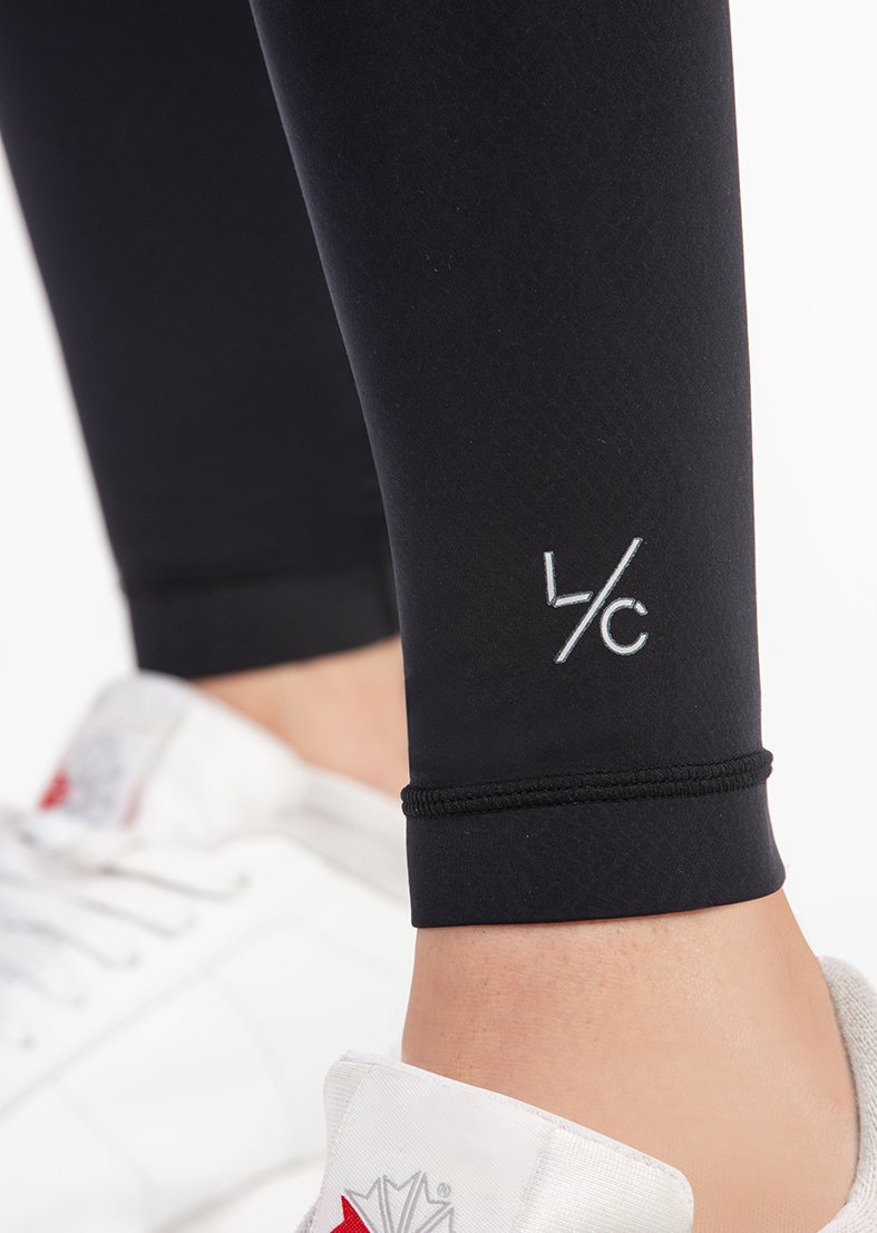 L'COUTURE Untamed Legging Snake Print Black