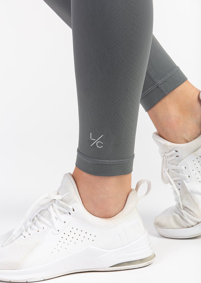 L'COUTURE Untamed Legging Snake Print Urban Grey
