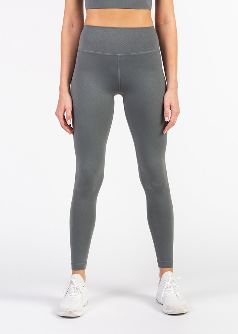 L'COUTURE Untamed Legging Snake Print Urban Grey