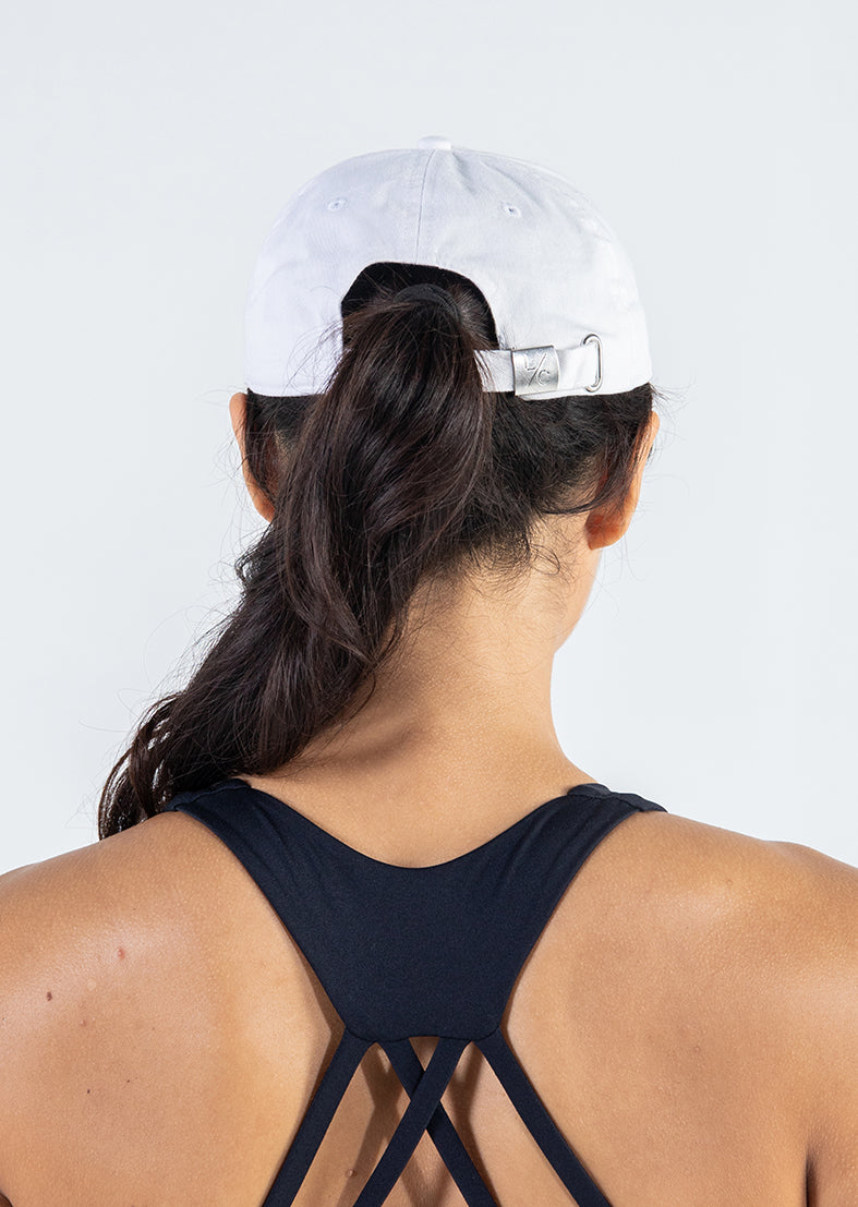 L'COUTURE White / O/S The Baseball Cap White
