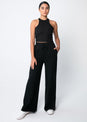 L'COUTURE Wide Leg Trouser All-Around Lounge Wide Leg Trouser Black