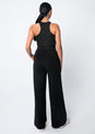 L'COUTURE Wide Leg Trouser All-Around Lounge Wide Leg Trouser Black